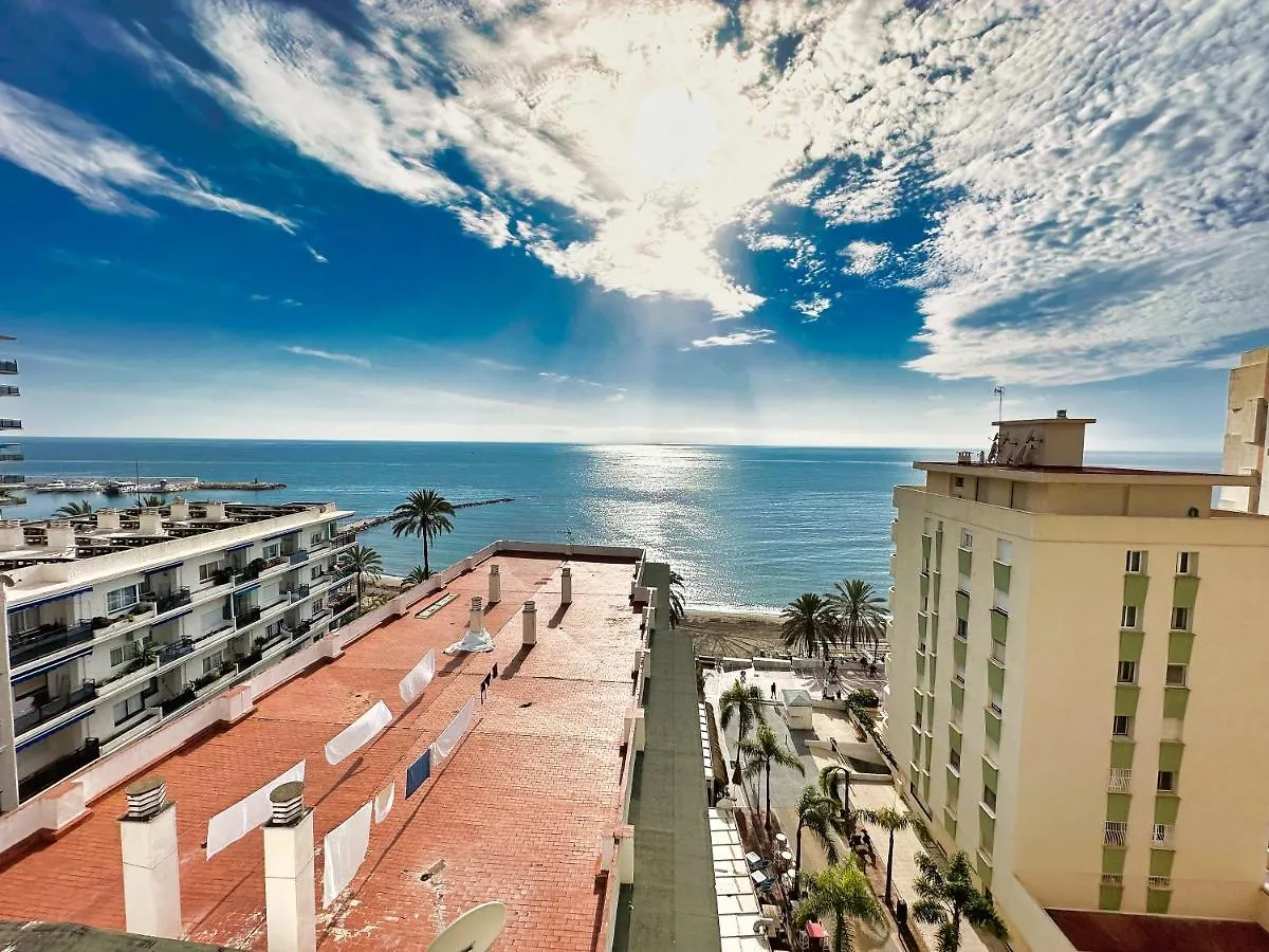 Central Two Bedroom Apartment On The Second Line Of The Beach In Marbella.