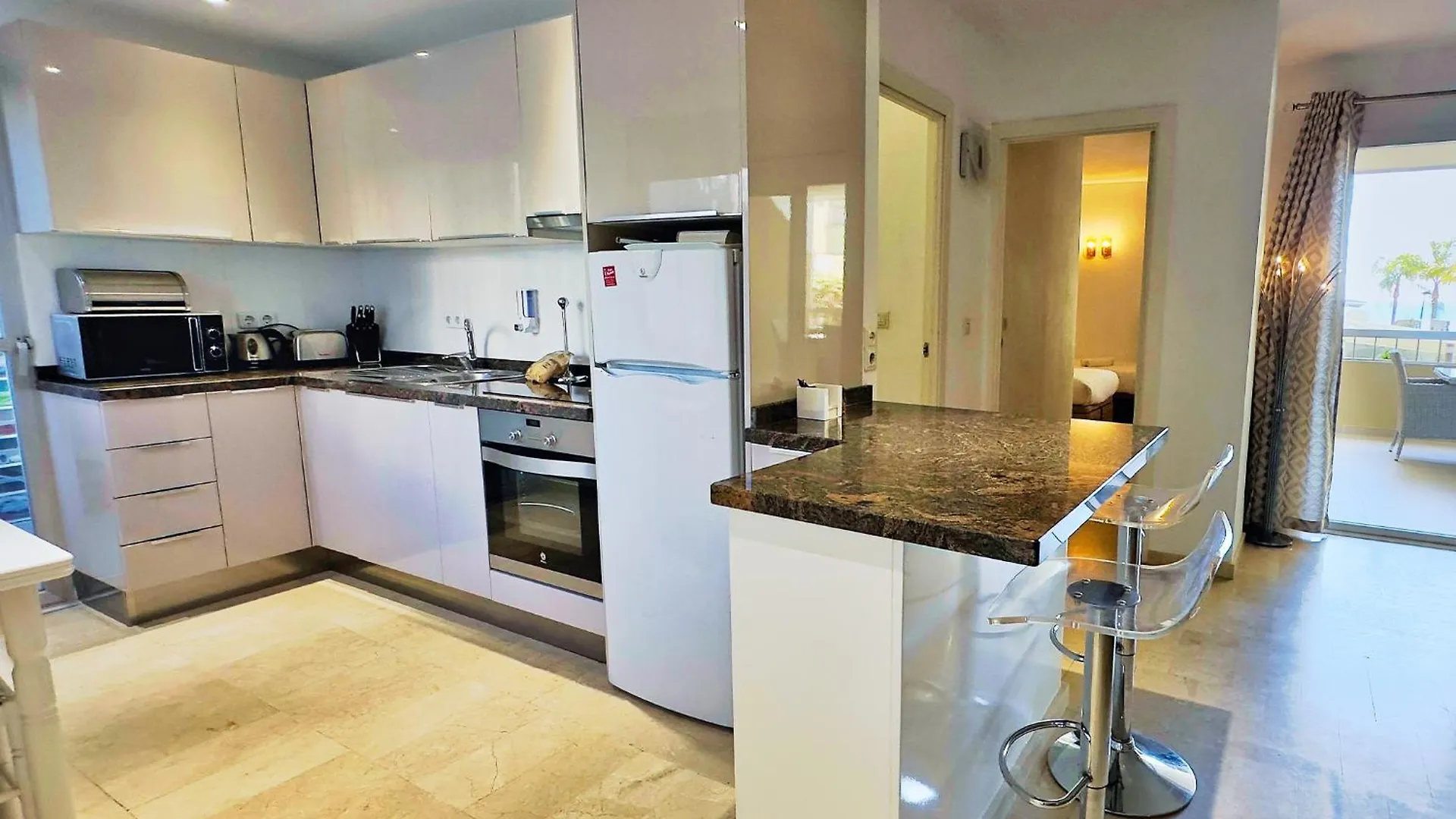 Central Two Bedroom Apartment On The Second Line Of The Beach In Marbella. Marbella